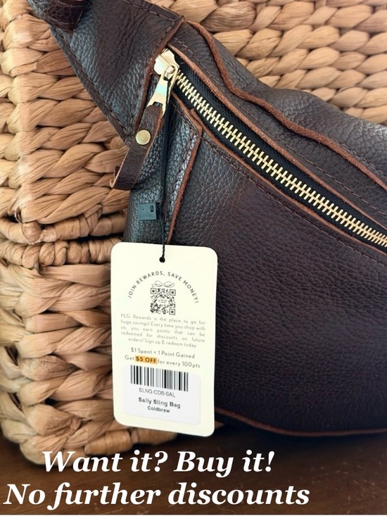 Portland Leather Handbags - LAST CALL! WANT IT? BUY IT! PORTLAND  LEATHER COMPANY COLD BREW SALLY SLING BAG